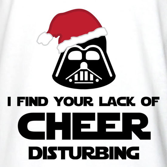 I Find Your Lack Of Cheer Disturbing t shirt