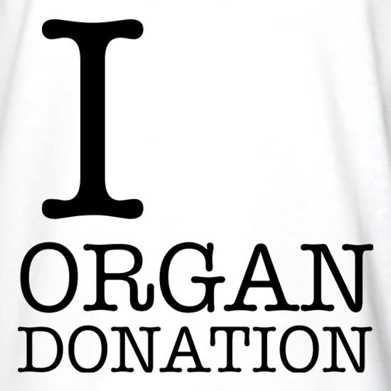 I Heart Organ Donation t shirt