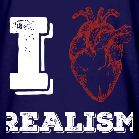 I Heart Realism t shirt