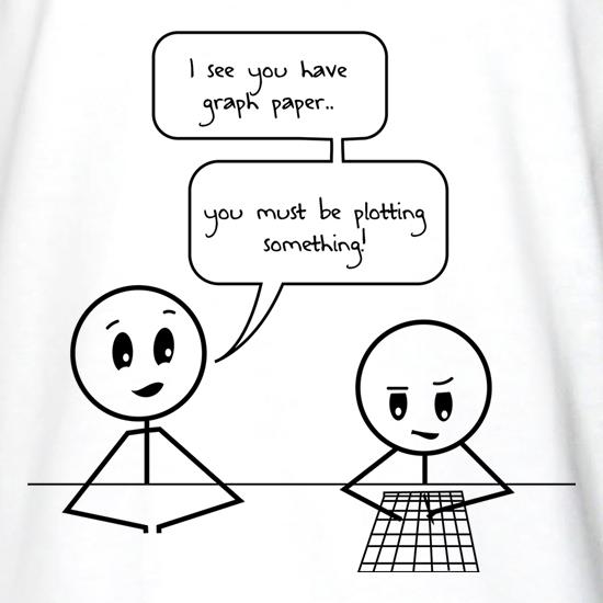 I See You Have Graph Paper t shirt