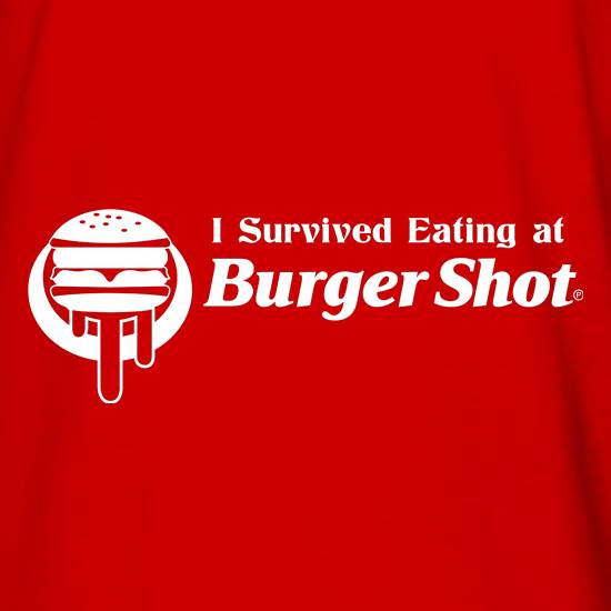 I survived eating at Burger Shot - GTA V t shirt