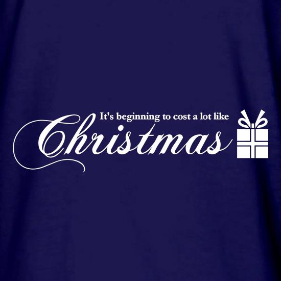 It's Beginning To Cost A Lot Like Christmas t shirt