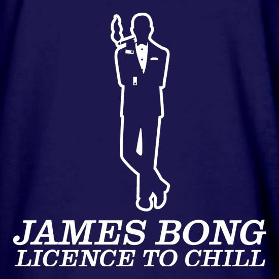 James Bong Licence To Chill t shirt