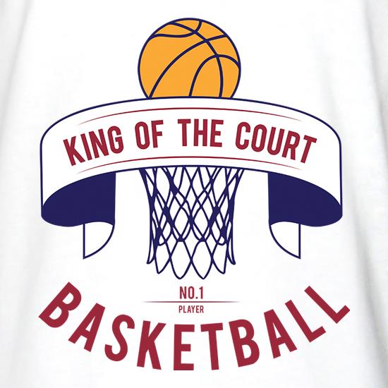 King Of The Basketball Court t shirt
