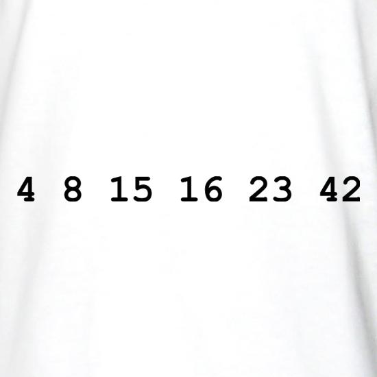 4 8 15 16 23 42 t shirt