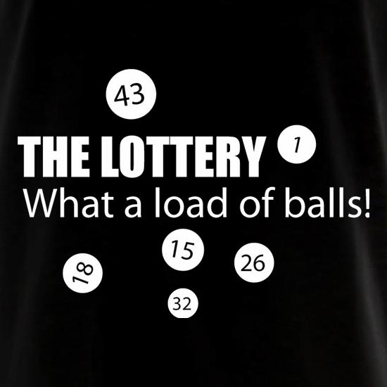 The Lottery - What A Load Of Balls! t shirt