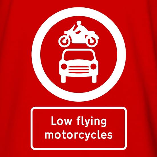 Low Flying Motorcycles t shirt