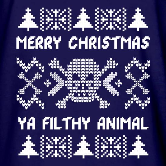 Merry Christmas Animal t shirt