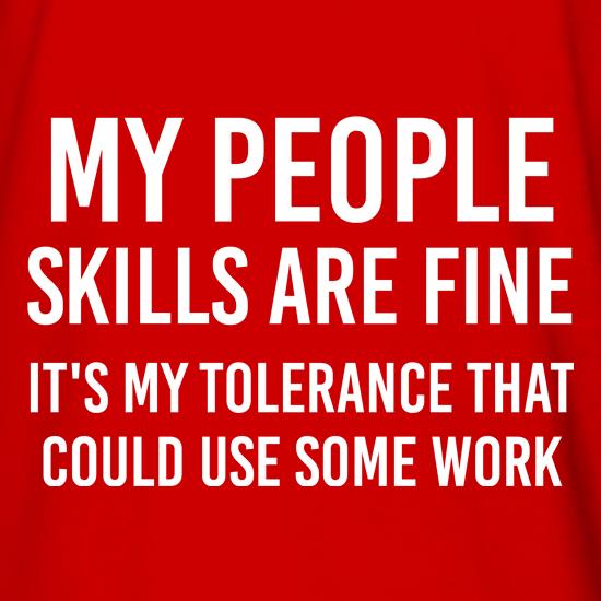 My Tolerance Could Use Some Work t shirt