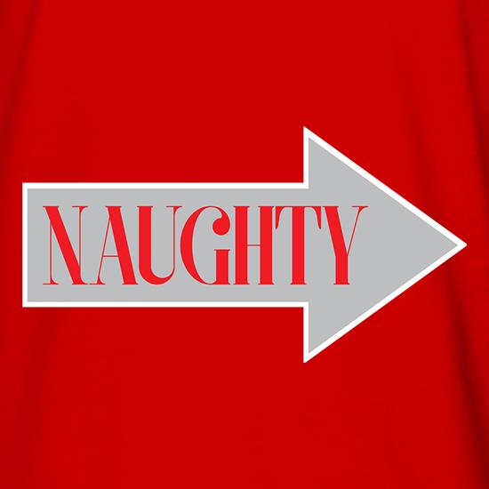 Naughty Arrow t shirt