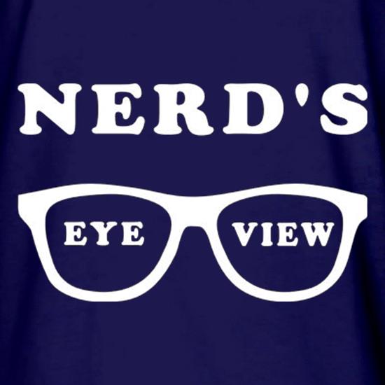 Nerd's Eye View t shirt