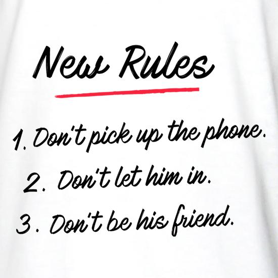 New Rules t shirt