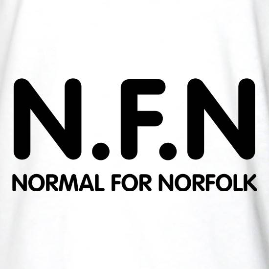 N.F.N - Normal for Norfolk t shirt