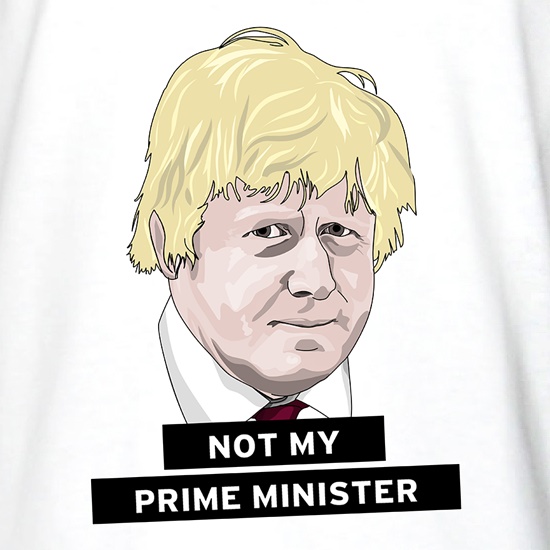 Not My Prime Minister t shirt