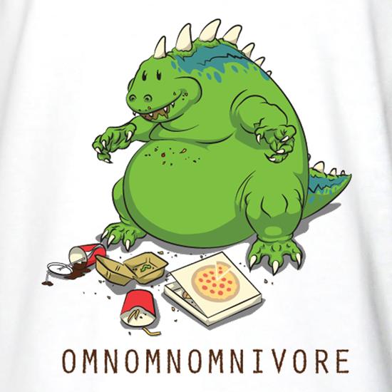 Omnomnomnivore t shirt