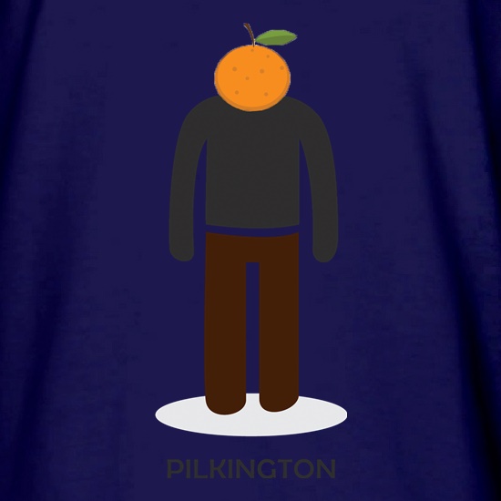 Orange Pilkington t shirt