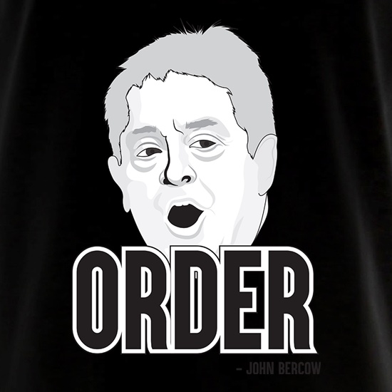 Order - John Bercow t shirt