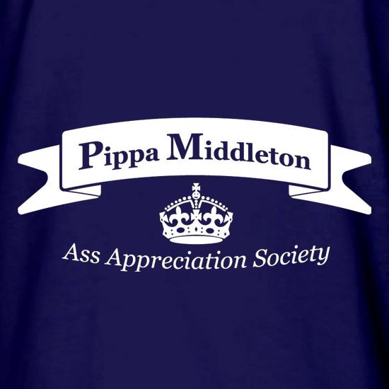 Pippa Middleton Ass Appreciation Society t shirt