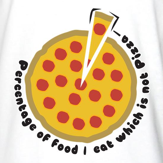 Pizza Percentage t shirt