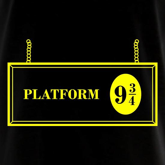 Platform Nine And Three Quarters t shirt