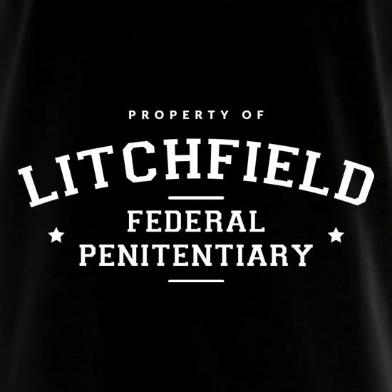 Property Of Litchfield Federal Penitentiary t shirt