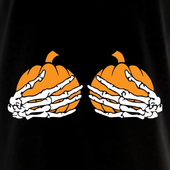 Pumpkin Boobs t shirt