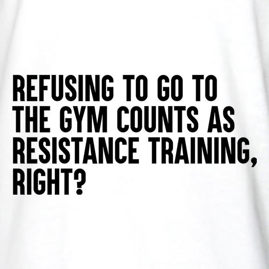 Resistance Training t shirt