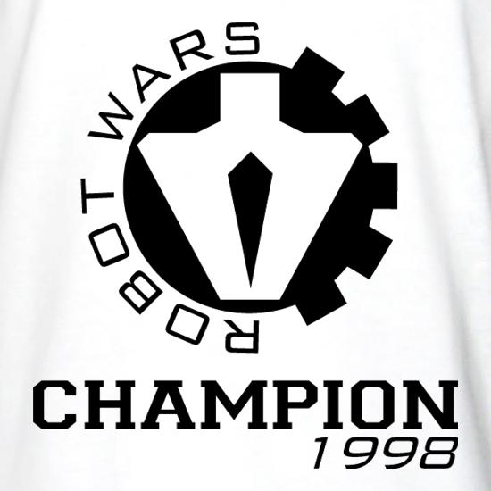 Robot Wars Champion 1998 t shirt