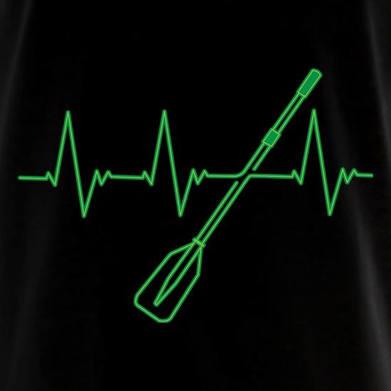 Rowing Heartbeat t shirt