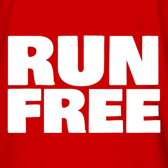 Run Free t shirt