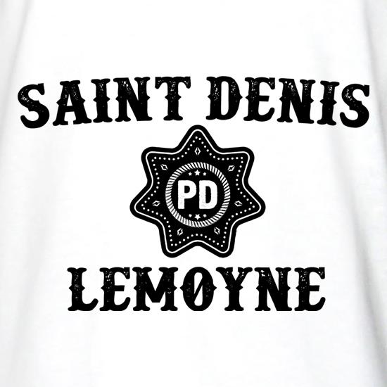 Saint Denis Police Department t shirt