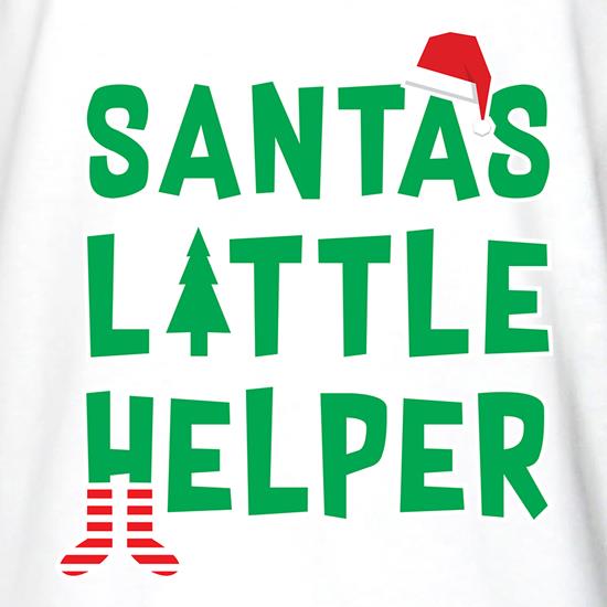 Santas Little Helper t shirt