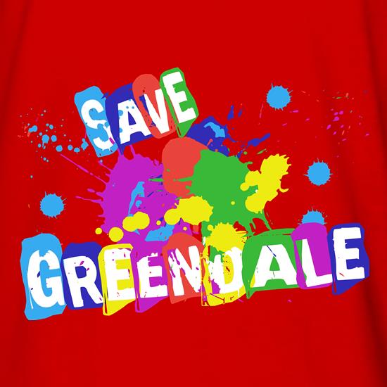 Save Greendale t shirt