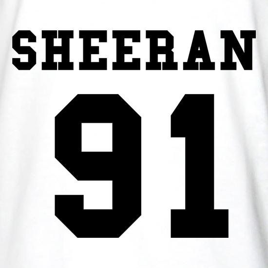 Sheeran 91 t shirt