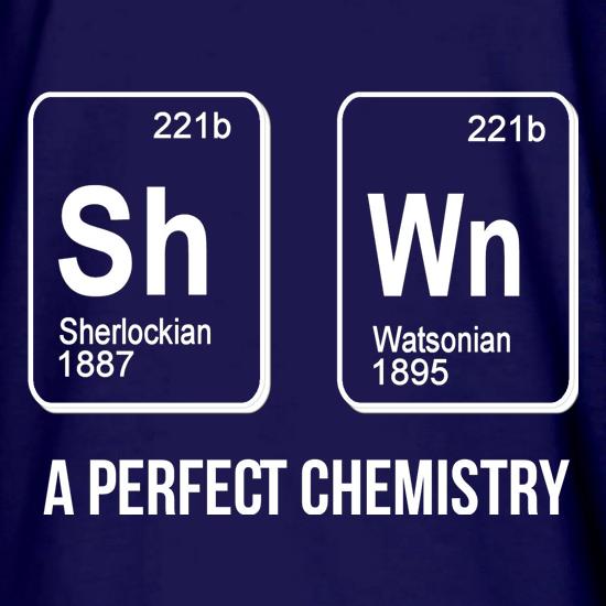 SherlockHolmes -A Perfect Chemistry t shirt