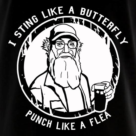 Si - I Sting Like A Butterfly, Punch Like A Flea t shirt