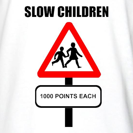 Slow Children 1000 points each t shirt