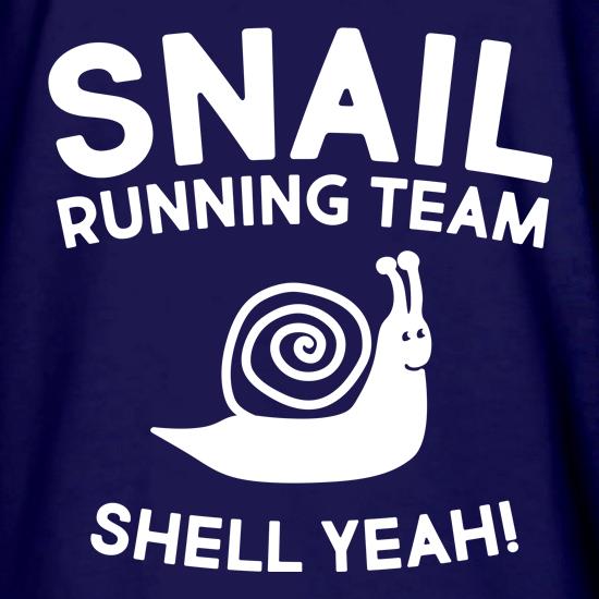 Snail Running Team t shirt
