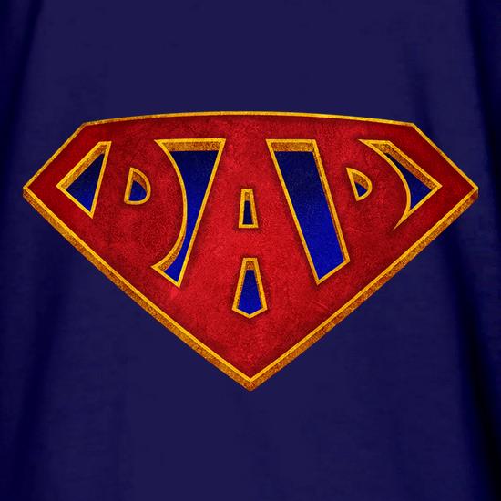 Super Dad Badge t shirt