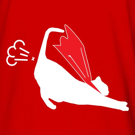 Super Fart Cat t shirt
