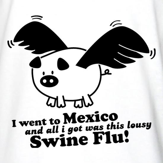 I Went To Mexico And All I Got Was This Lousy Swine Flu! t shirt