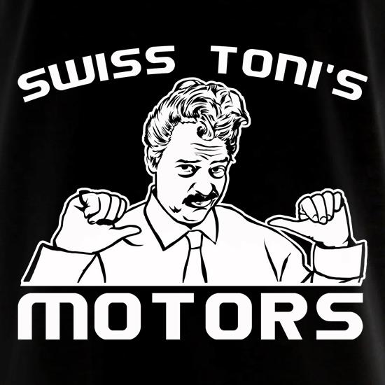 Swiss Toni's Motors t shirt