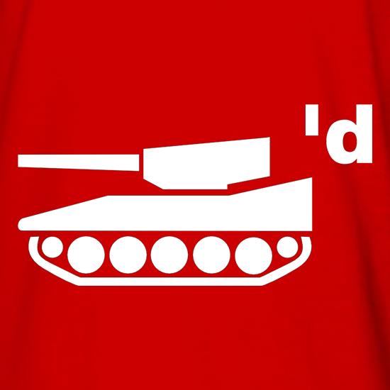 Tank'd t shirt