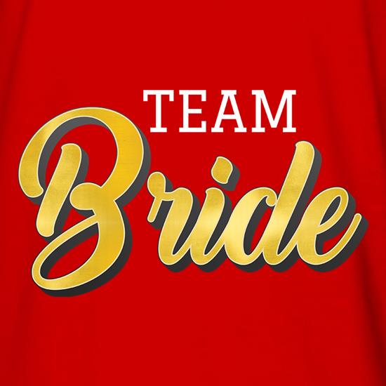 Team Bride t shirt