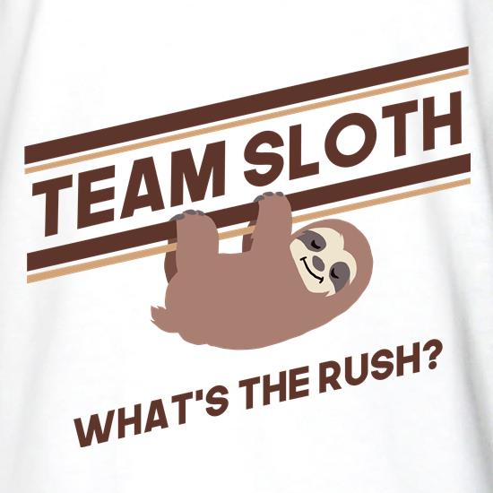 Team Sloth t shirt
