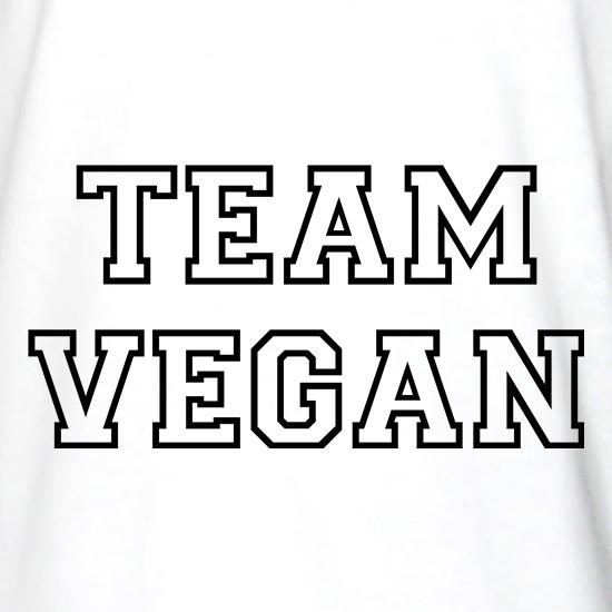 Team Vegan t shirt