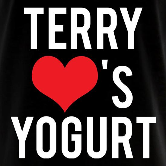Terry Loves Yogurt t shirt
