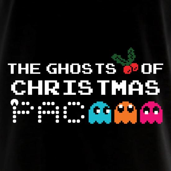 The Ghosts Of Christmas Pacman t shirt