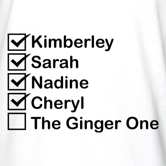 The Ginger One t shirt