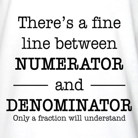 There's A Fine Line t shirt